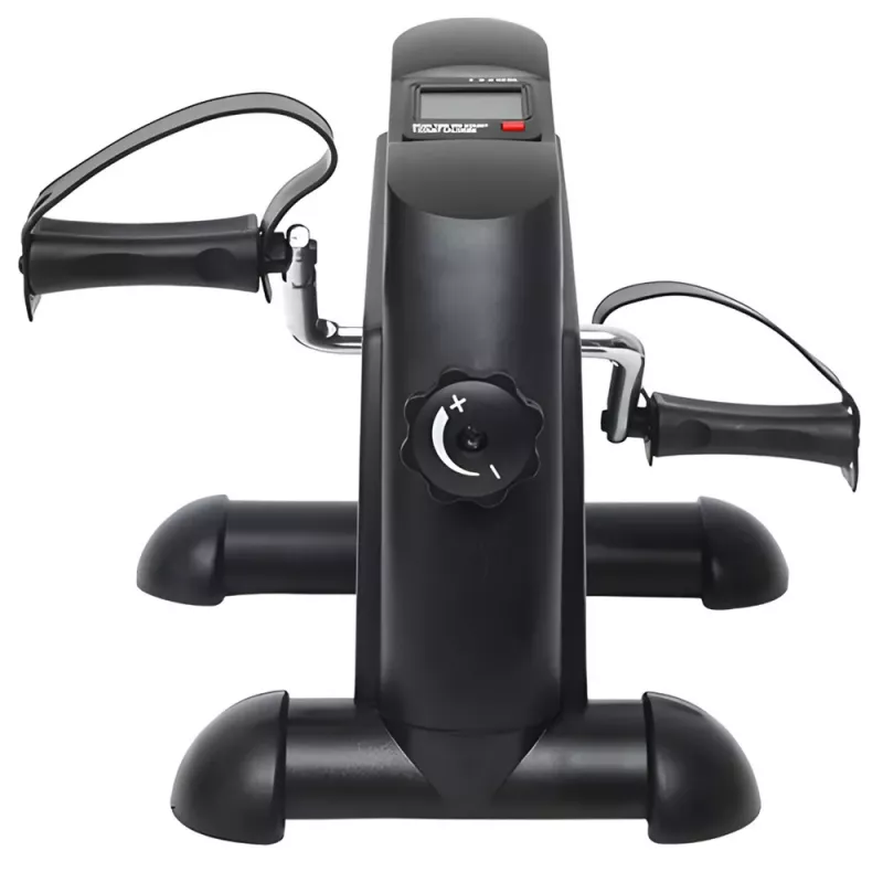 LEAN Mini Exercise Bike Rotor Rehabilitation 2 in 1 LCD Display Black