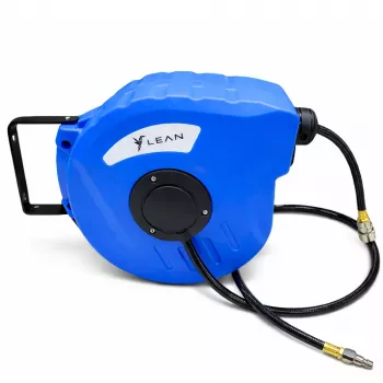 LEAN Pneumatic Hose Reel Automatic 24 Bar 8x12mm 10m