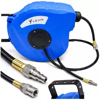 LEAN Pneumatic Hose Reel Automatic 24 Bar 8x12mm 10m