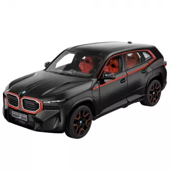 Melna tālvadības BMW XM, Rastar, mērogs 1:14