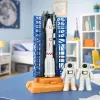 LEAN TOYS Space Set Cosmonauts Launch Tower Rocket Shuttle 300 Gabali