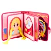 LEAN TOYS 3D Felt Princess Pink Sensory Educational Book