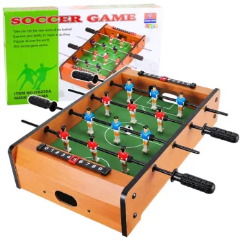 LEAN TOYS Sports Skill Game Table Football For Children Table 51 x 31 cm