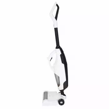 LEAN TOYS Bērnu rotaļu putekļsūcējs vertikālais rokas 2-in-1 sūkšanas funkcija skaņas