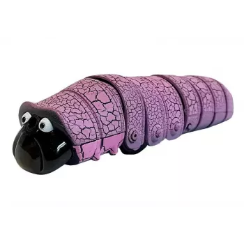 LEAN TOYS Infrared Caterpillar Avoids Obstacles Purple