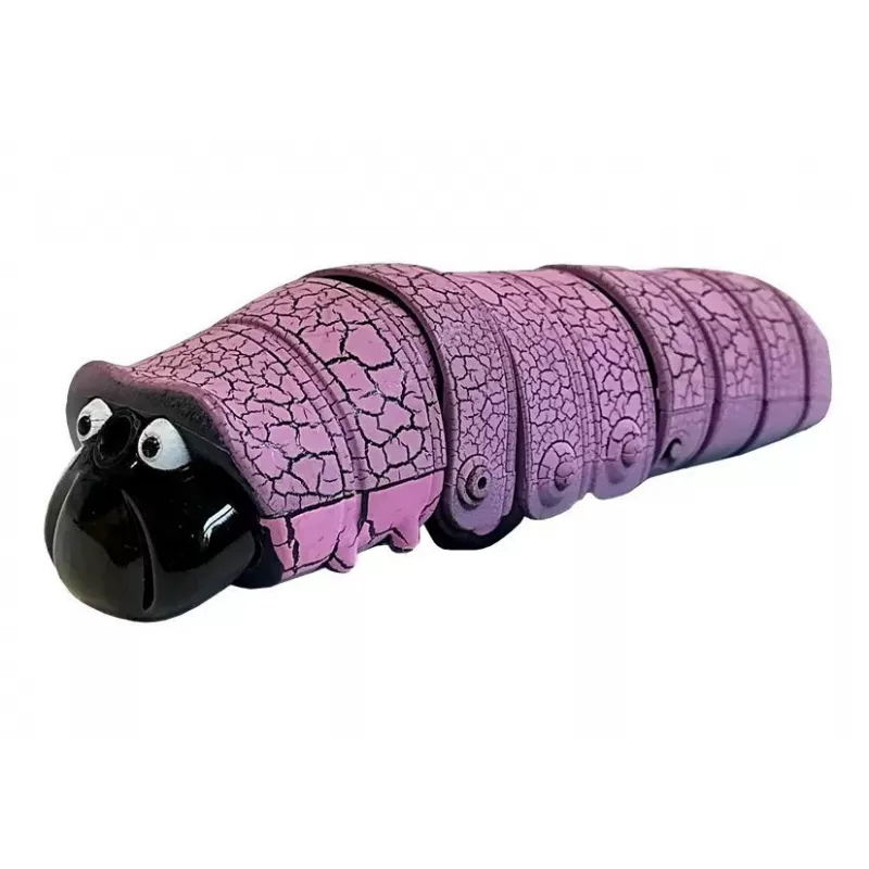 LEAN TOYS Infrared Caterpillar Avoids Obstacles Purple