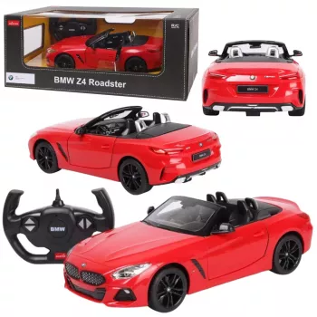 Vadāmā automašīna R/C BMW Z4 Roadster Rastar 1:14 Sarkanā