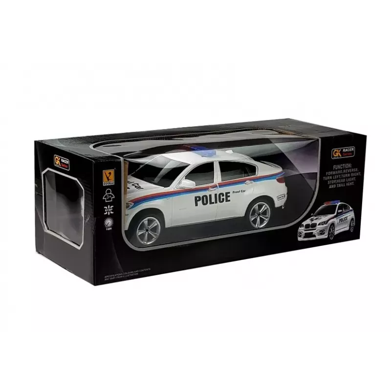 Vadāmā automašīna Policijas kupeja R/C 4861 Lean Toys