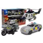 LEAN TOYS Policijas komplekts ar gaismu un skaņu