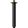 DEANTE Griestu dušas galva 250 mm Matēti melna Arnika Nero