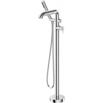 DEANTE Freestanding Bathtub Mixer with Shower Set - Matte Black