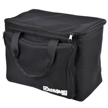 CASE4ME Pouch Bag 2 kustīgām galvām 44 x 30 x 30 cm Melns