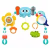 LEAN TOYS Sensory Arch with Elephant for Crib, Car Seat, Stroller, Mirror, Rattle