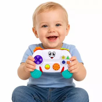 LEAN TOYS Interactive Educational Pad for Toddlers Lights Sounds Melodies