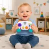 LEAN TOYS Interactive Educational Pad for Toddlers Lights Sounds Melodies