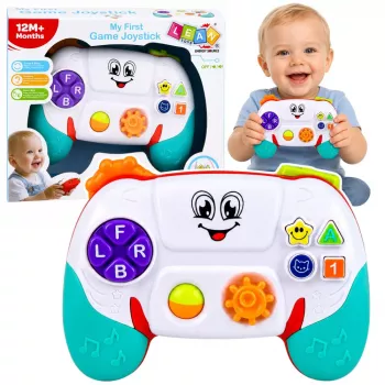 LEAN TOYS Interactive Educational Pad for Toddlers Lights Sounds Melodies