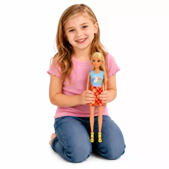 LEAN TOYS Anlily lelle ar balto trusi un burkāniem Burkānu statīva komplekts