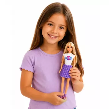 LEAN TOYS Anlily Doll with Kittens Scratching Post Cat Accessories Bowls Toys Set