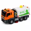 LEAN TOYS Street Sweeper Truck ar ūdens smidzināšanas sistēmu, gaismām un skaņu