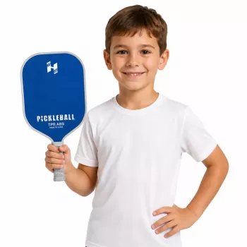 LEAN TOYS Pink and Blue Tennis Badminton Pickleball Racket Set
