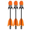 LEAN TOYS Sports Set of Skill Slingshot with Whistling Arrows Orange 15M