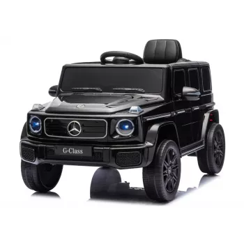 LEAN CARS Mercedes G 4x4 24V 2580 Black Battery-Operated Vehicle