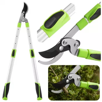 LEAN Telescopic Gardening Shears Pruning Shears Non-slip Handles 68-92CM