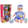 LEAN TOYS Doll Baby 45 cm Blue Clothing