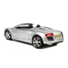 LEAN TOYS Toy Car Cabriolet Silver 1:18