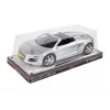 LEAN TOYS Toy Car Cabriolet Silver 1:18