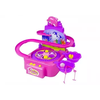LEAN TOYS Set for Fishing Pink