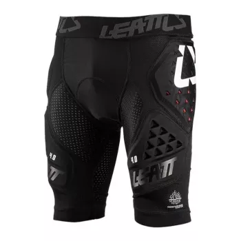 LEATT Impact Shorts 3DF 4.0 aizsargšorti, izmērs M, melni