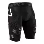 LEATT Impact Shorts 3DF 4.0 aizsargšorti, izmērs M, melni