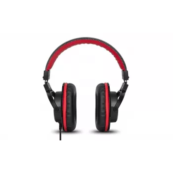 Numark HF175 DJ austiņas - pilna izmēra slēgtā tipa monitoringa austiņas ar 40 mm neodīma draiveriem, spoles kabeli, 3,5 mm ligzdu un 6,35 mm adapteri