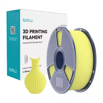 SUNLU PLA Classic Lemon Yellow Filament 1.75mm 1kg