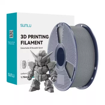 SUNLU PLA+ 2.0 Filament (Gray) 1.75mm 1kg