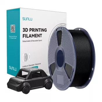 SUNLU PETG Filament 1.75 mm Black 1 kg