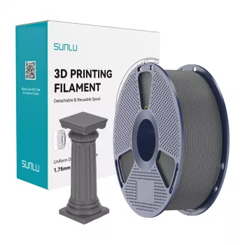 SUNLU PLA High-Speed Marble Grey Concrete Filaments 1.75mm 1kg