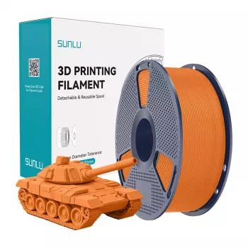 SUNLU PLA+ High-Speed Orange Filament 1.75mm 1kg