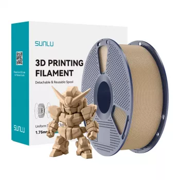 SUNLU PLA+ 2.0 Filaments (Oak) 1.75mm 1kg