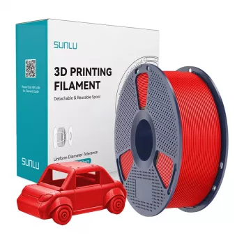 SUNLU PETG Filament 1.75 mm Red 1 kg
