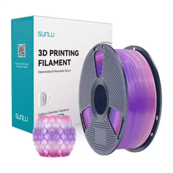 SUNLU PLA Transparent Rainbow 03 Filaments 1.75mm 1kg