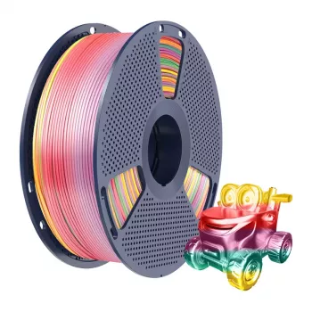 SUNLU PLA+ Silk Filament Rainbow 01 1.75mm 1kg