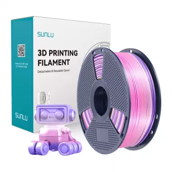 SUNLU PLA+ Silk Filament Rainbow 1.75mm 1kg