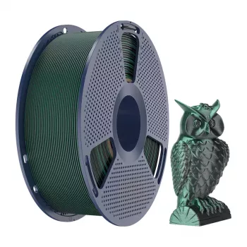 SUNLU PLA+ Silk Dual Color Filament (Black and Green) 1.75 mm 1 kg