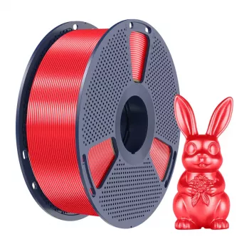 SUNLU PLA+ Silk Filament 1.75 mm Red 1 kg