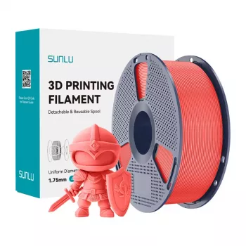 SUNLU PLA+ Filaments 1.75 mm Cherry Red 1 kg
