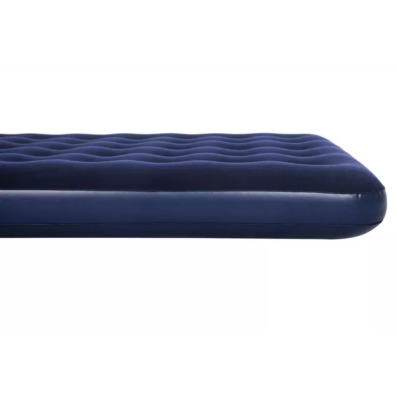 Bestway Piepūšamais Matracis 191 x 137 x 22 cm Double Flocked Top Coil Beam Blue/Grey 67002