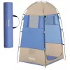 Bestway Beach Changing Room Tent 110 x 110 x 190 cm Blue and Grey
