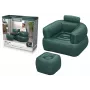 Bestway Inflatable Dark Grey Lounge Chair 75137